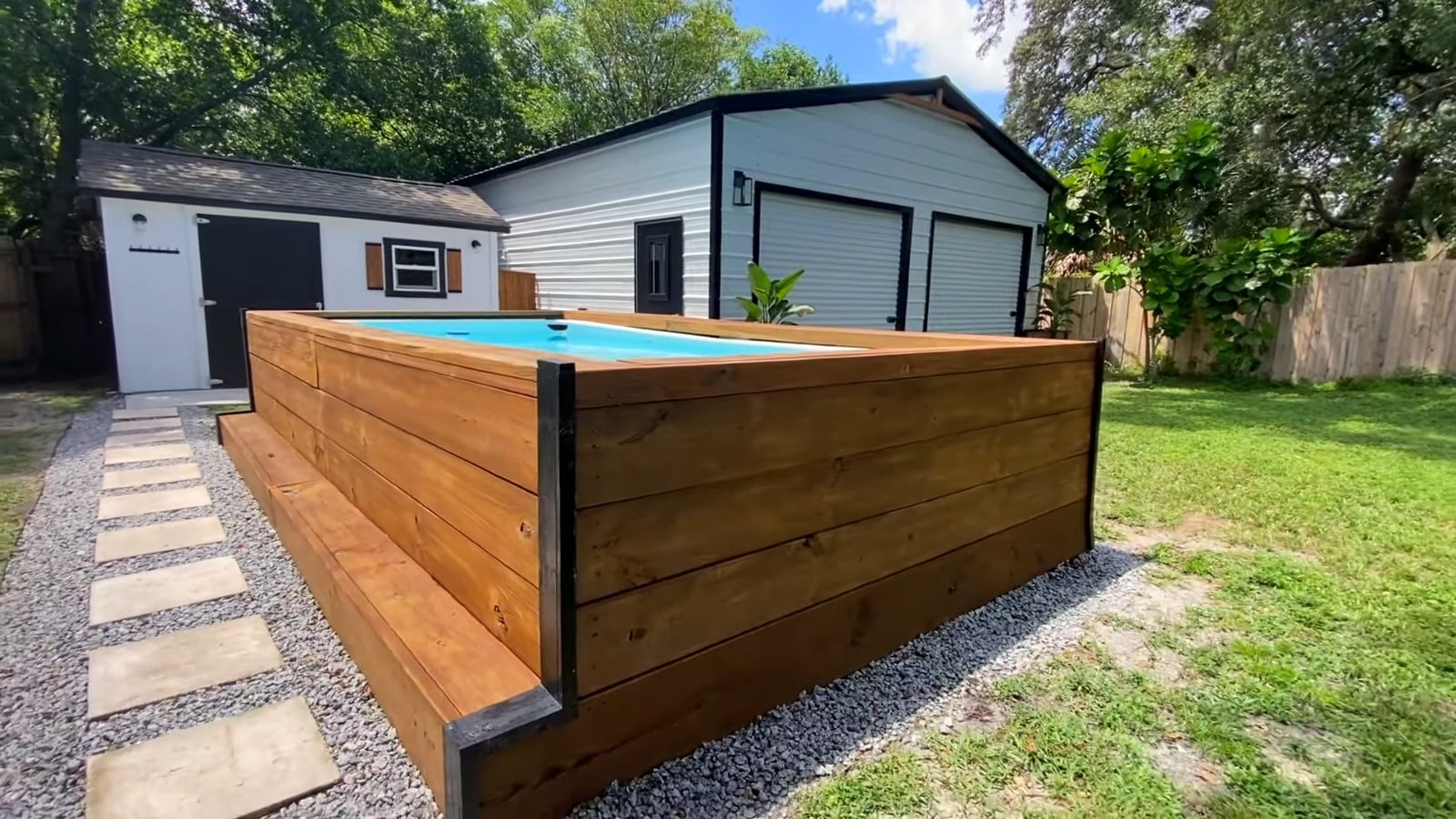 Piscinas para casas en menos de 24 horas y sin excavación