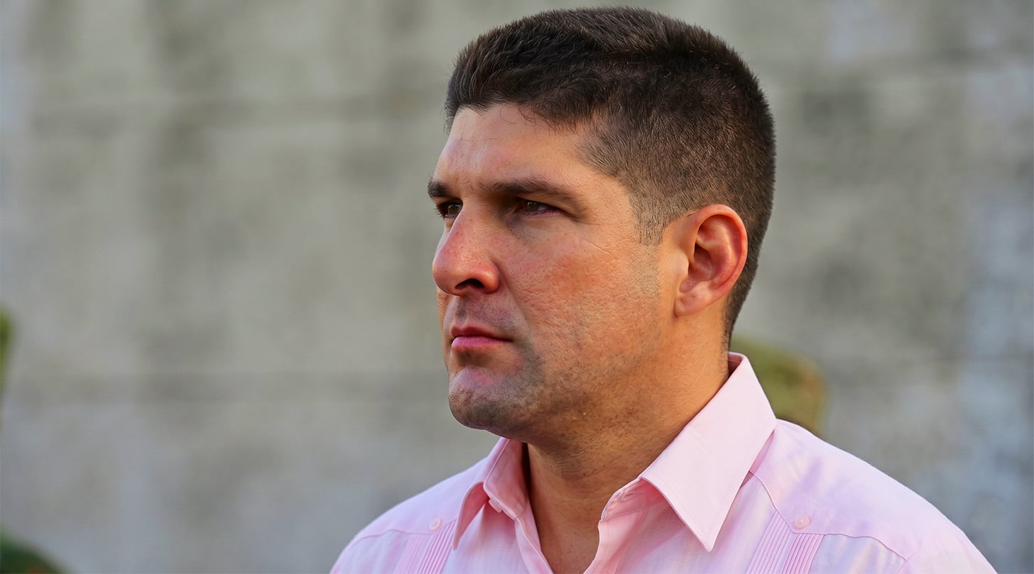 Raúl Guillermo Rodríguez Castro conocido como El Canfrejo y nieto de Raul Castro