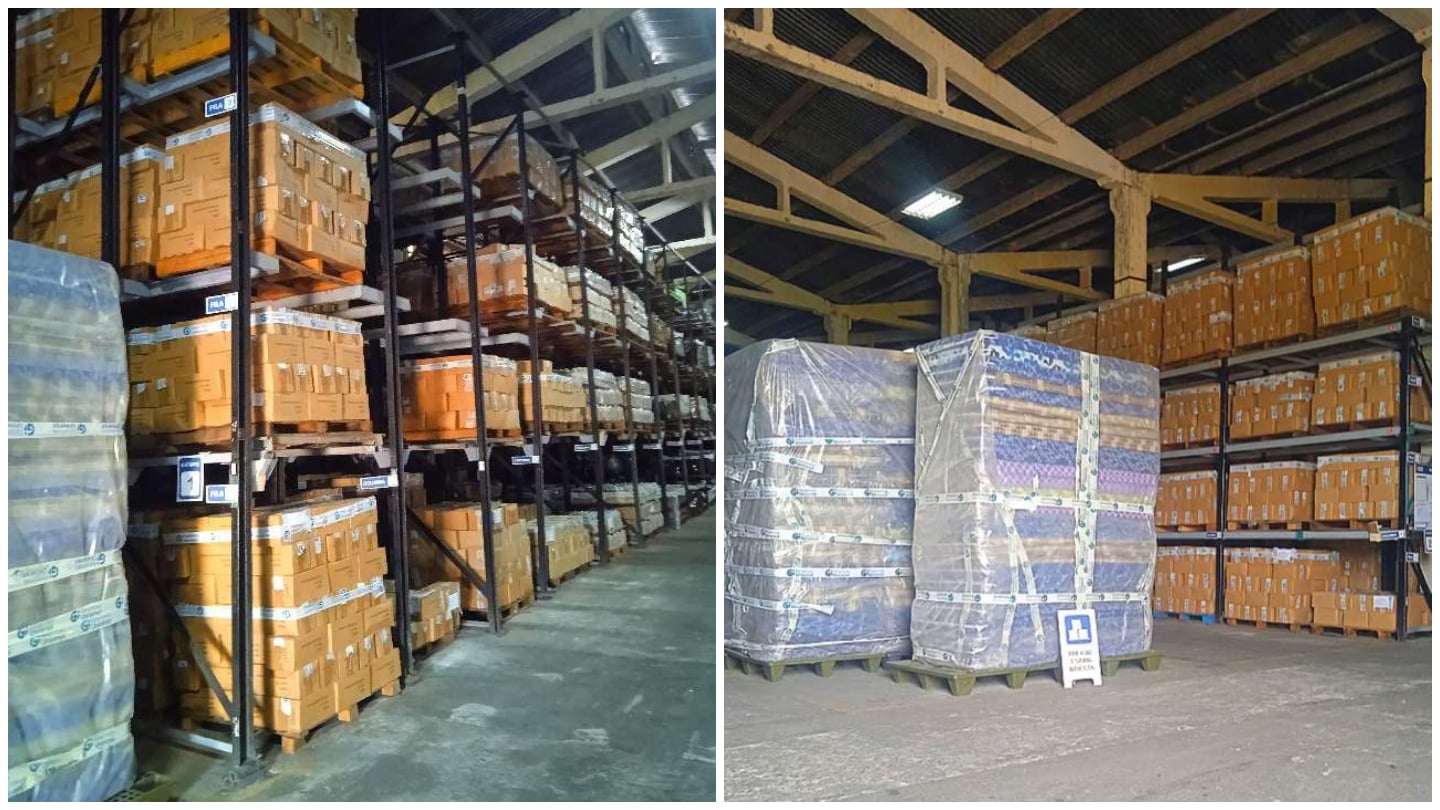 Revelan imágenes de un almacén del gobierno cubano: decenas de colchones y otros artículos