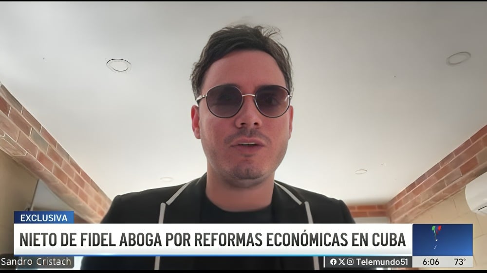 Sandro Castro pide un cambio de gobierno con más libertad