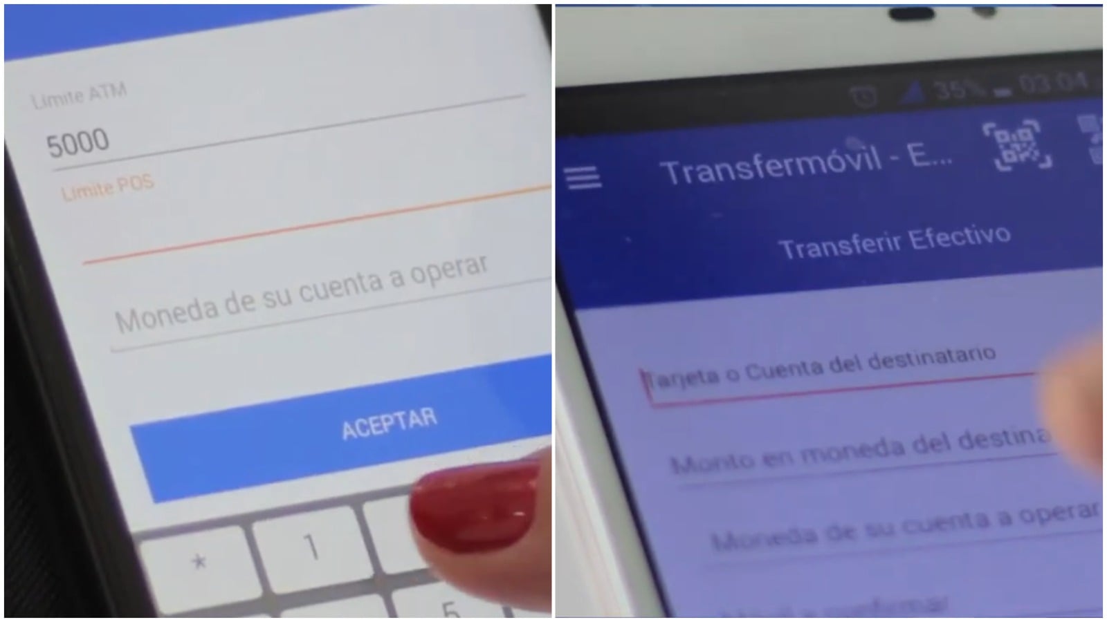 Transfermóvil detalles dos vías para acceder a pagos con QR