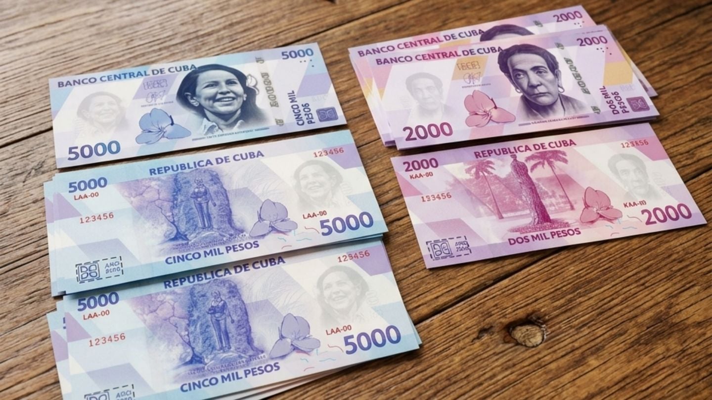 Varias quejas por la circulación de los nuevos billetes cubanos de 2.000 y 5.000 pesos