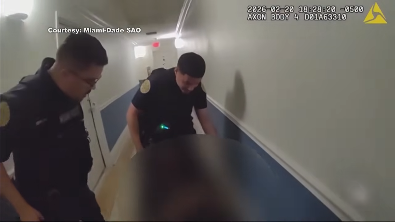 Video muestra la respuesta policial después del mortal tiroteo a un cerrajero en Miami 3