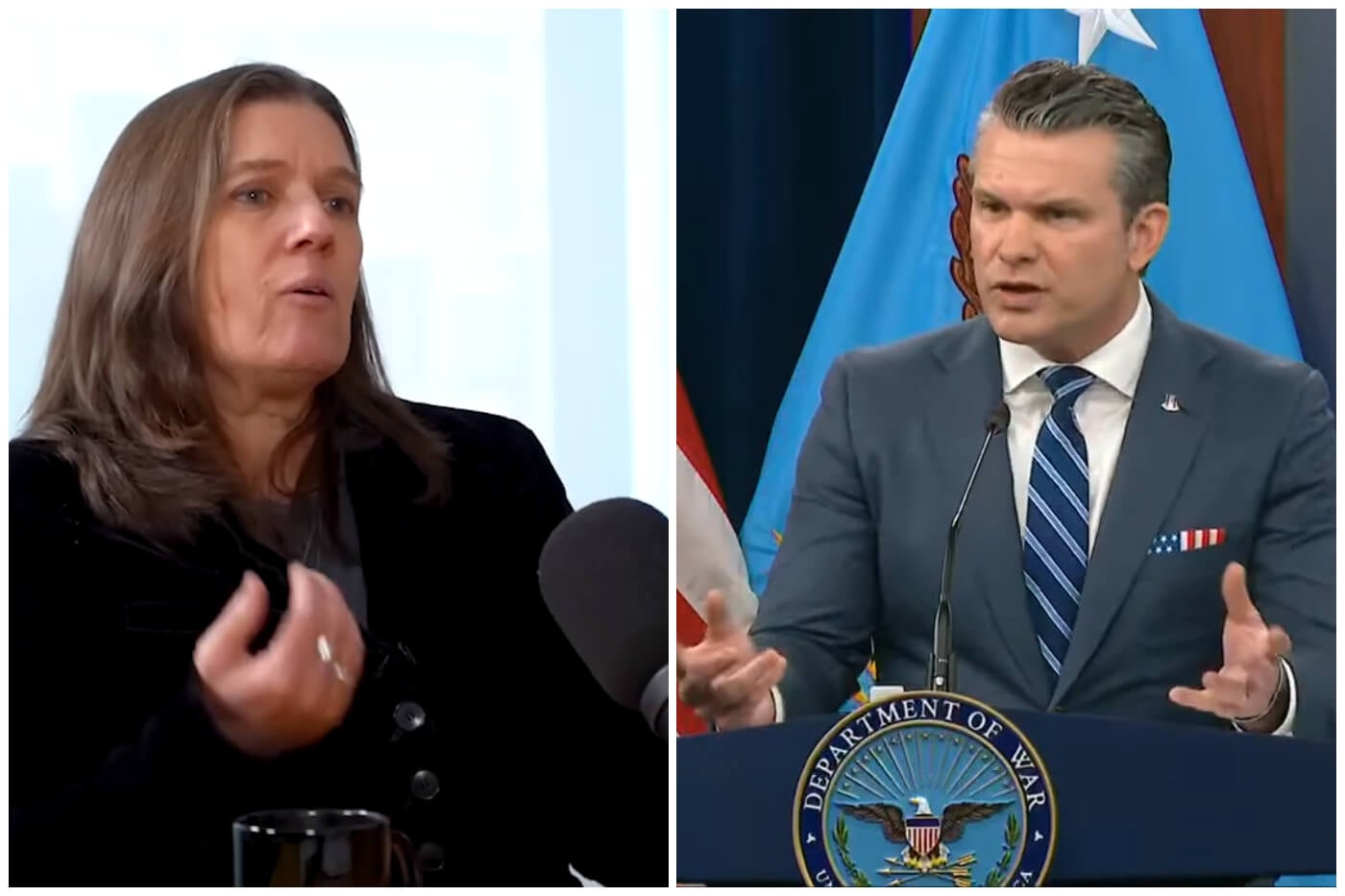 Sobrina de Trump se burla de error del secretario de Guerra de EEUU