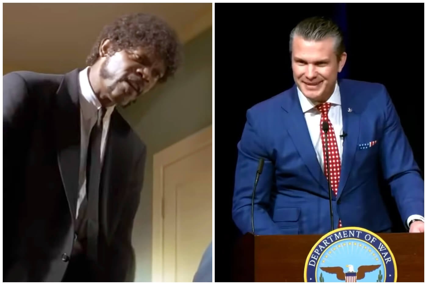 Secretario de Guerra de EEUU cita falso versículo de la Biblia de ‘Pulp Fiction’