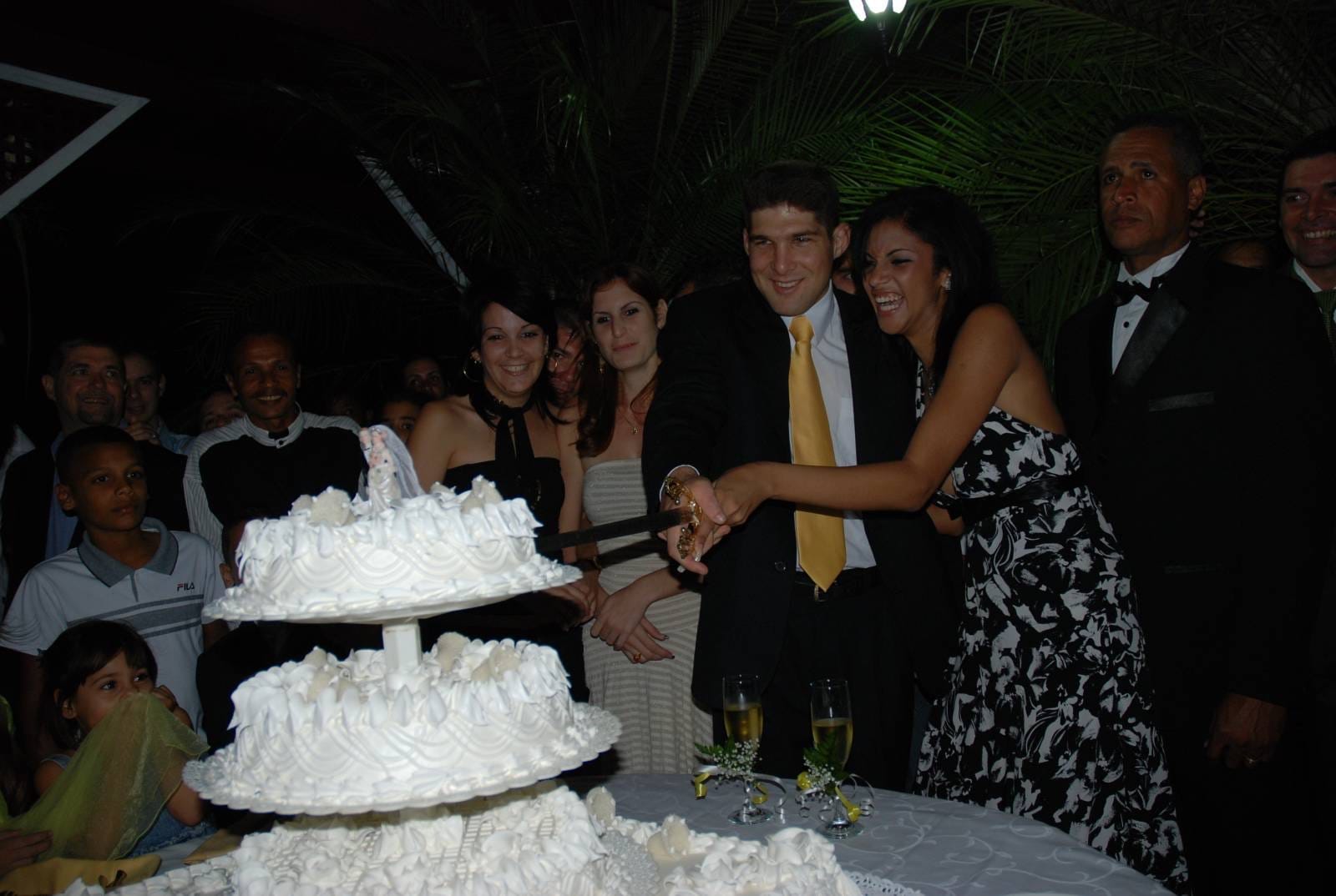 Boda de El Cangrejo con Sheyla Puentes en 2008