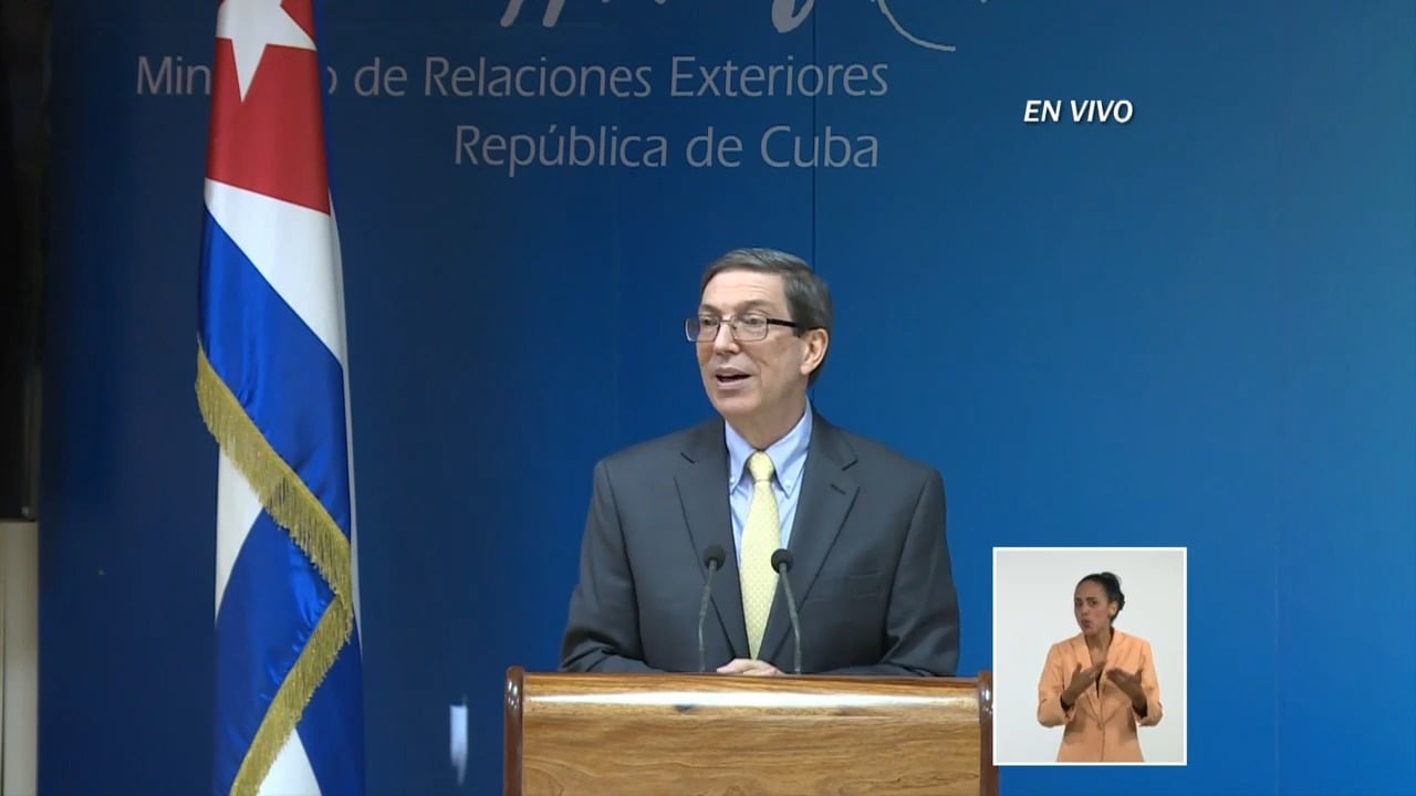 Canciller castrista dice no temer a las sanciones de Trump: “Son ridículas”