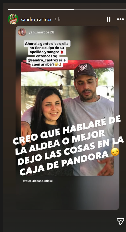 Sandro Castro entra en la polémica de Los Aldeanos con advertencia que apunta al entorno de Aldo