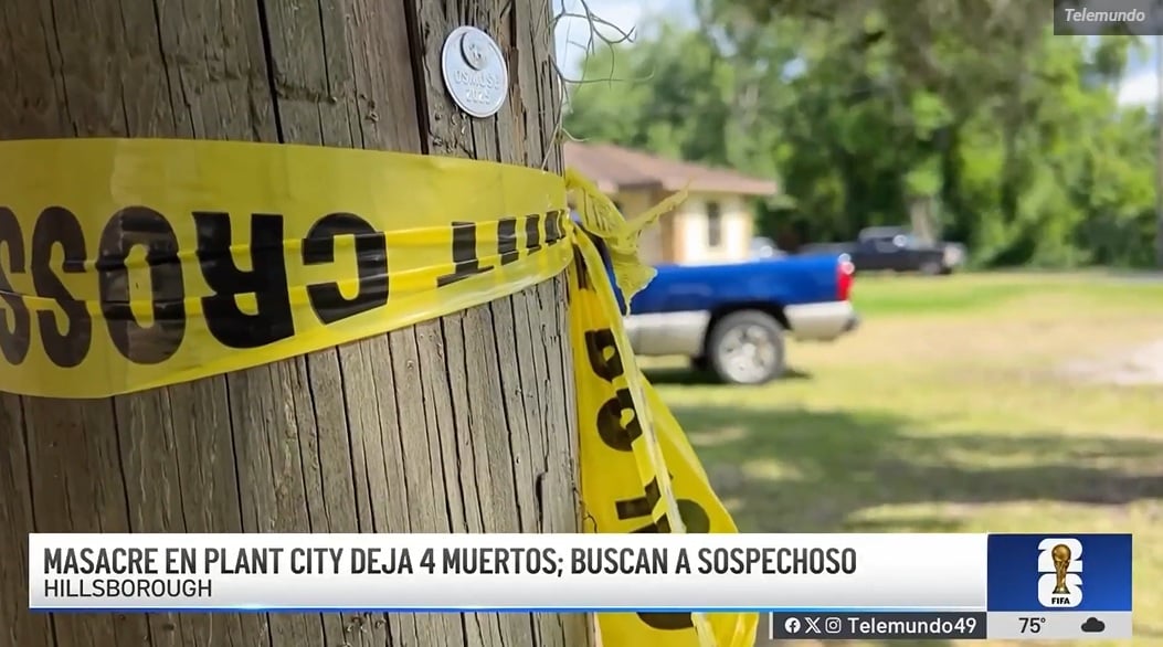 Investigan homicidio múltiple en Plant City cuatro fallecidos entre ellos dos niños