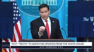 Marco Rubio habla de Cuba en la Casa Blanca después de su visita al Comando Sur