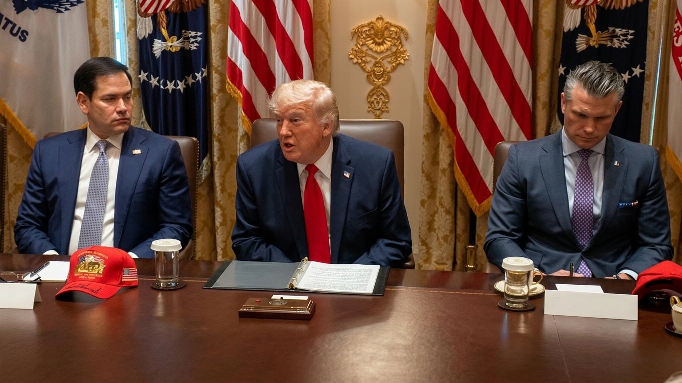 Presidente Trump pidió a Marco Rubio un informe sobre Cuba ante el gabinete 1