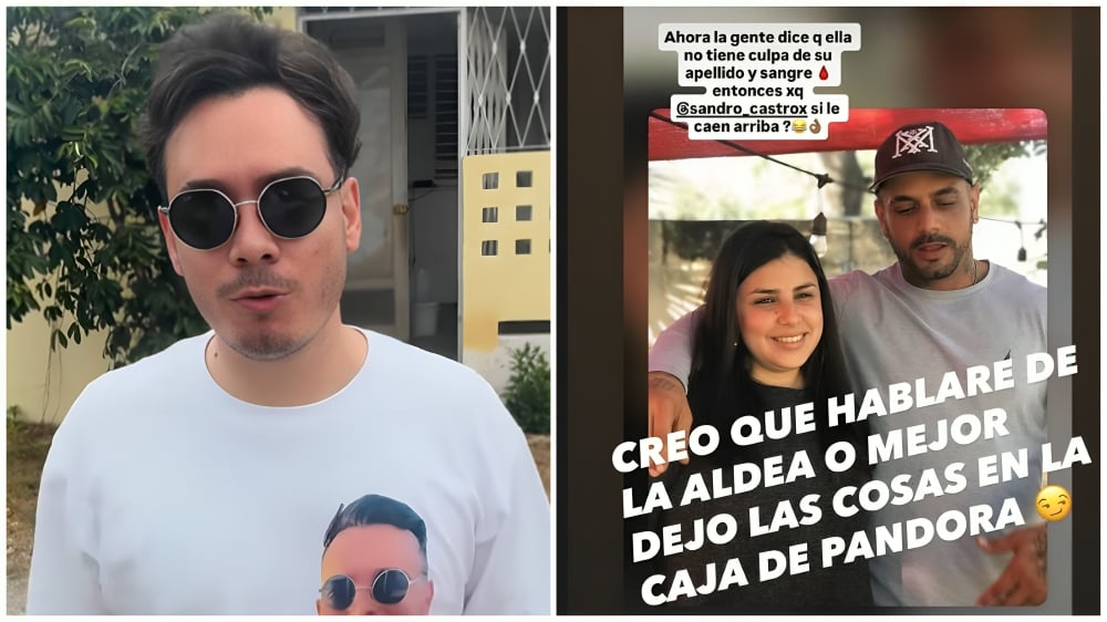 Sandro Castro entra en la polémica de Los Aldeanos con advertencia para Al2