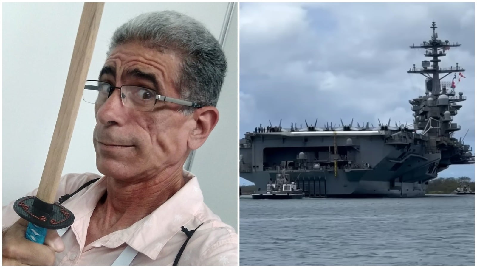 Vicepresidente de la UPEC sugiere “canibalear” portaaviones de Trump y venderlo por piezas