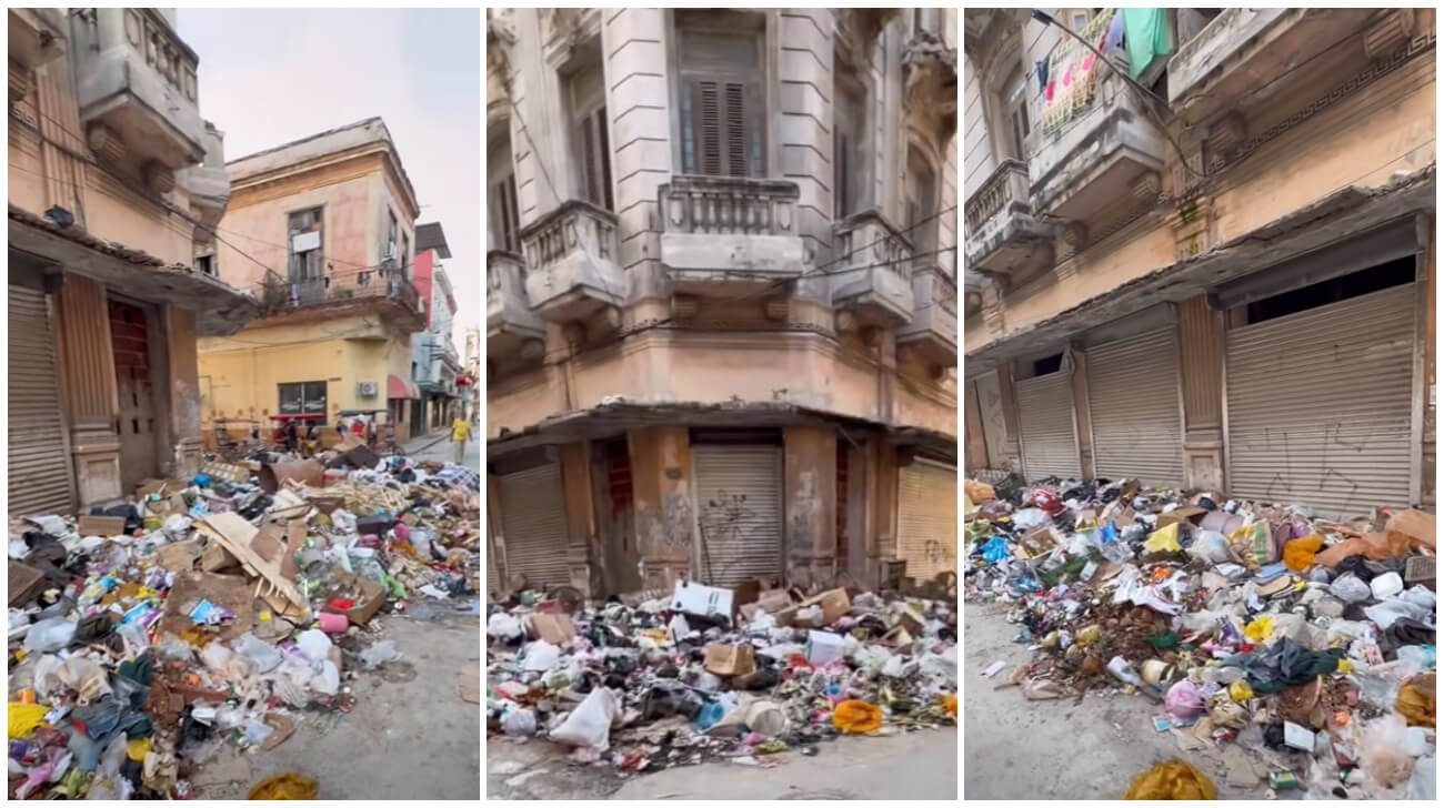 Es imposible caminar en algunos de los tramos, esto debido a la gran cantidad de basura. (Captura de pantalla © DisA-Facebook)