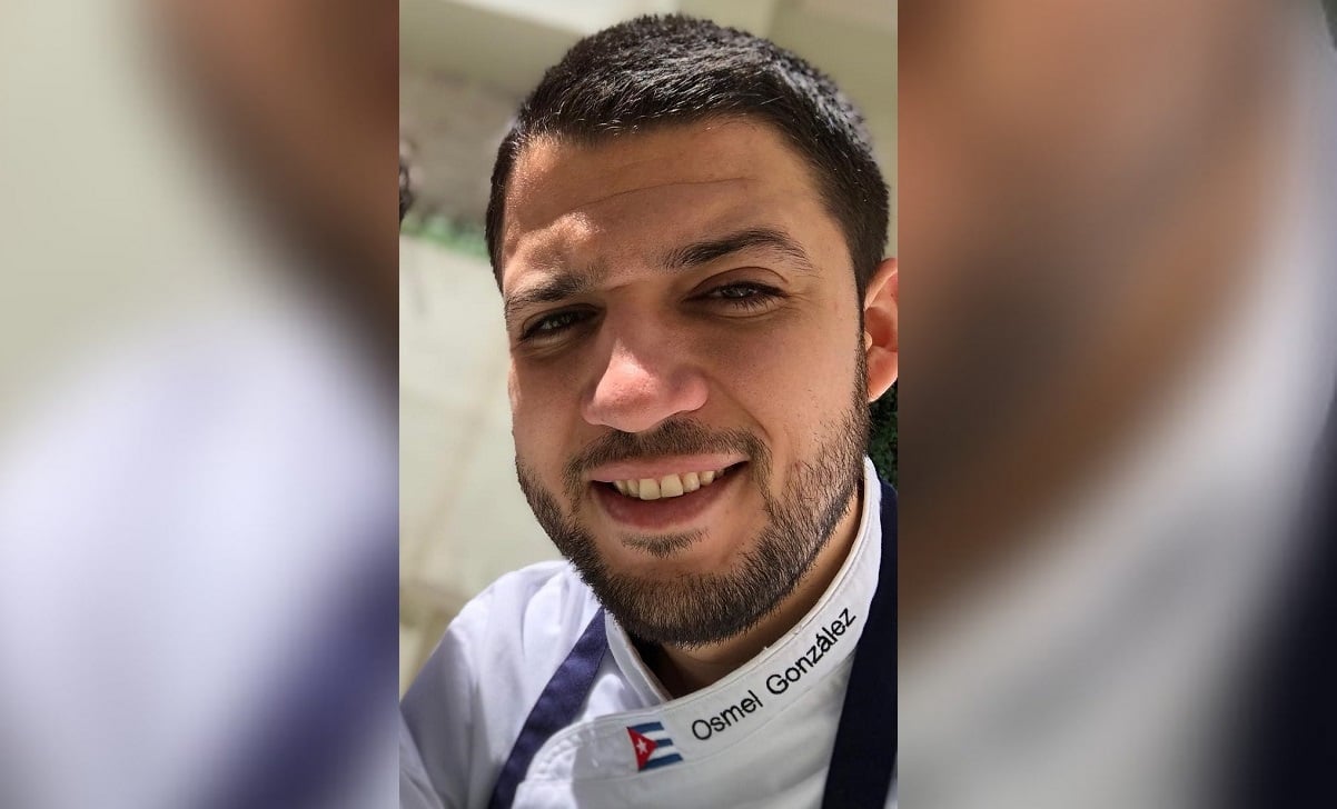 Imagen del chef cubano Osmel González.