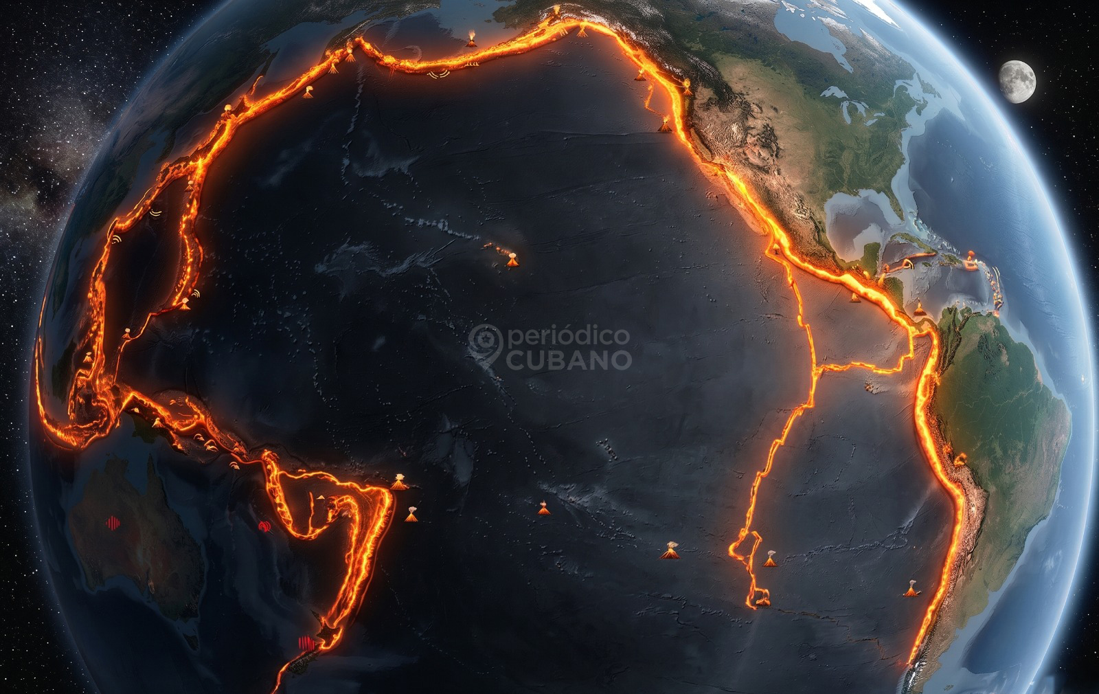 Cinturón de Fuego tras terremotos en Venezuela