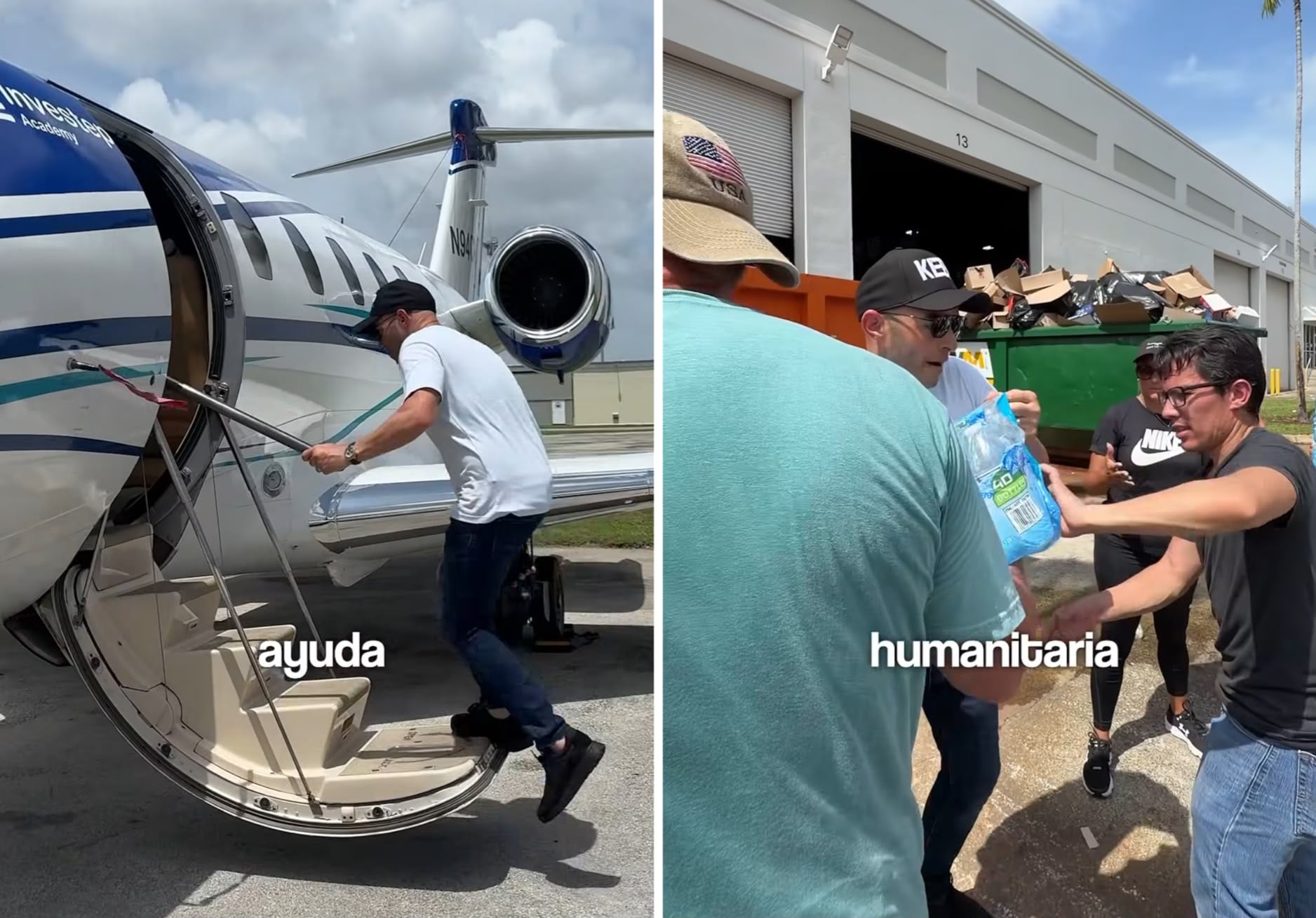 Cubano millonario envía un jet privado con ayuda a Venezuela, pero le prohíben aterrizar