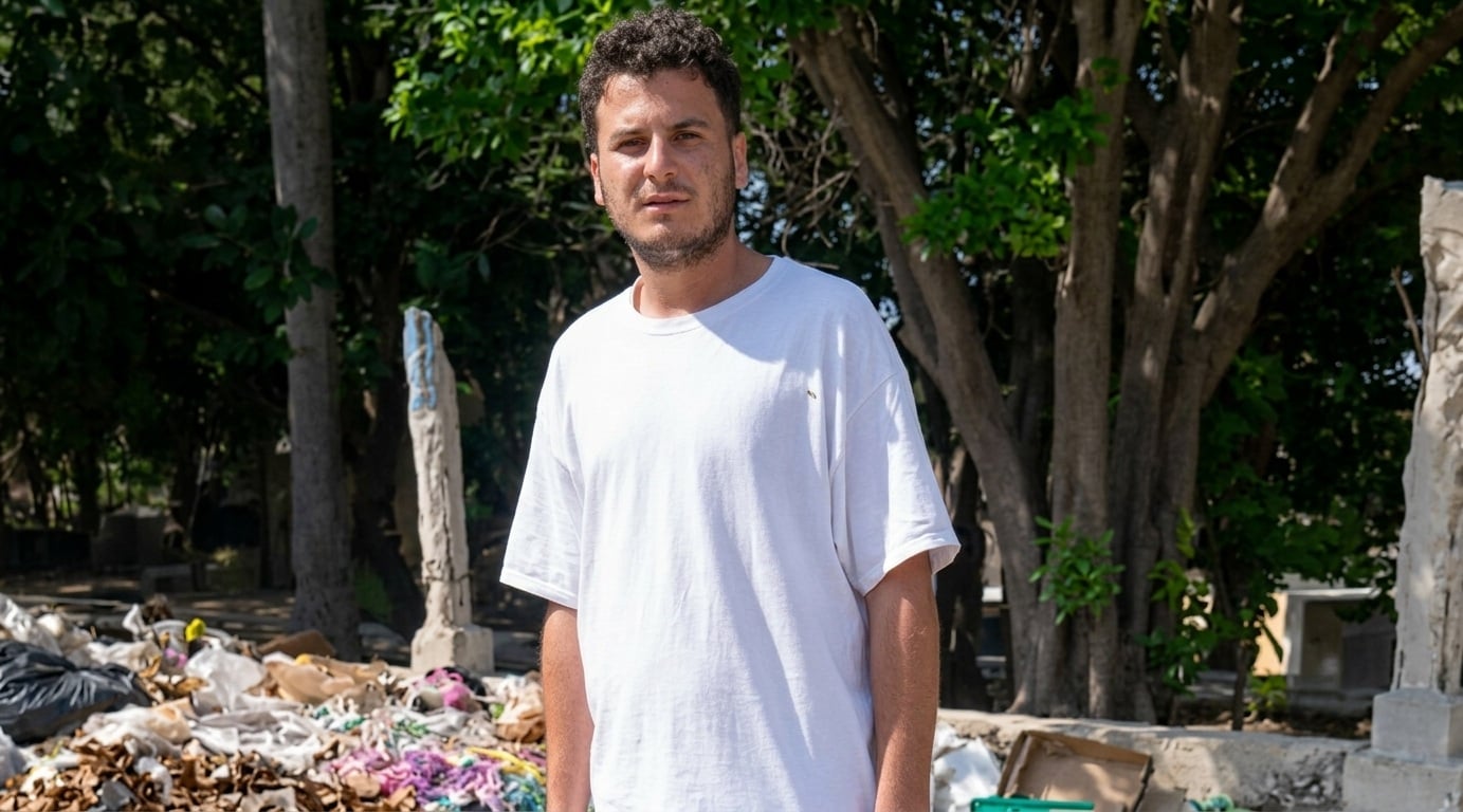 El migrante cubano Emilio Nieves