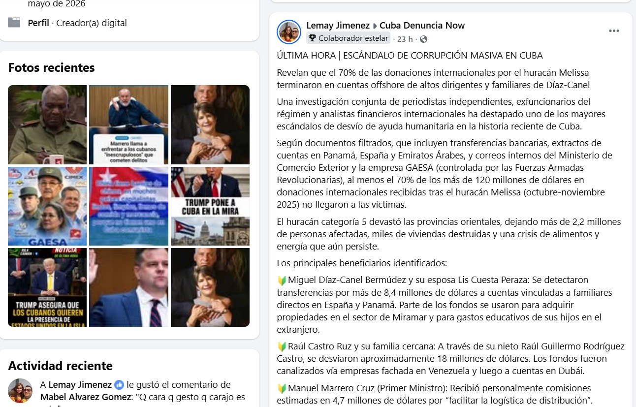 Investigación sobre presunto desvío de donaciones en Cuba desata nuevas críticas al Gobierno