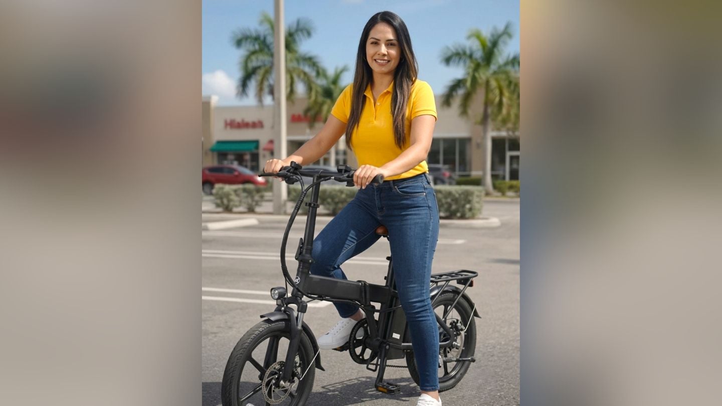 Bicicleta eléctrica para enviar a Cuba 