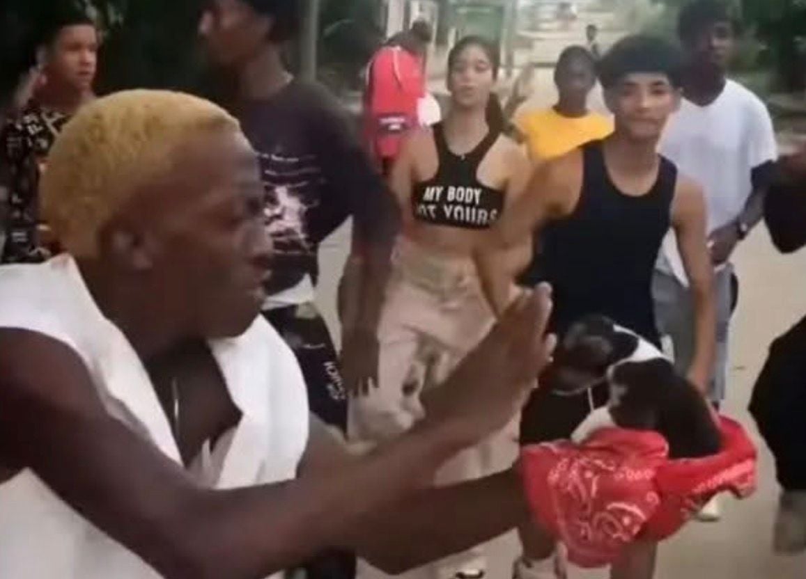 Muere el cachorro que fue maltratado por reparteros cubanos en un video musical