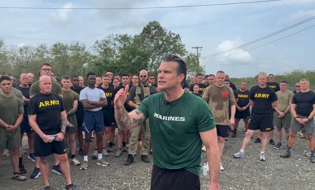 Pete Hegseth ante las tropas en Guantánamo: “Cuba 