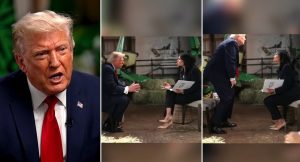 Trump abandona entrevista de BBC News luego de dec