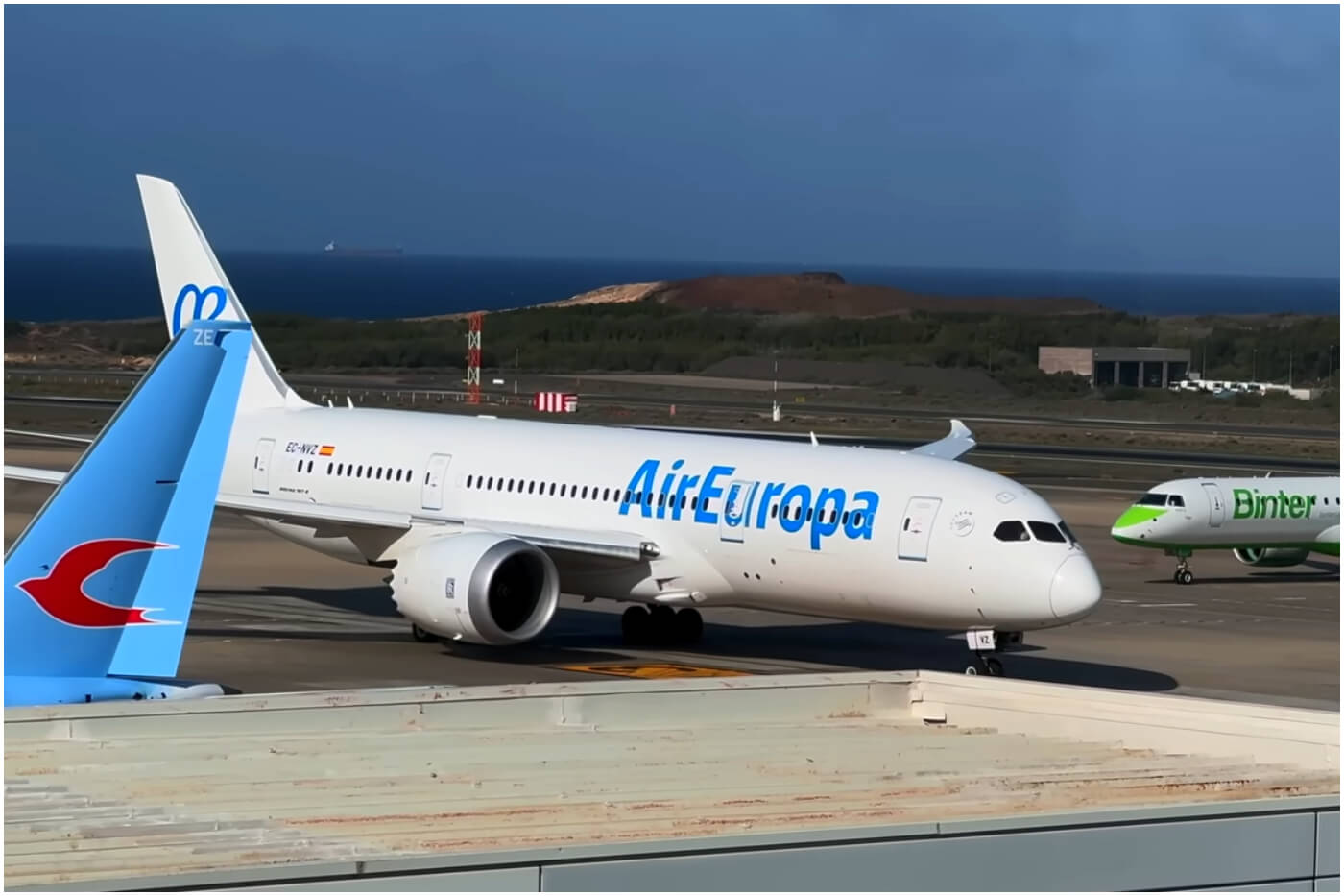 Avión de la aerolínea Air Europa.