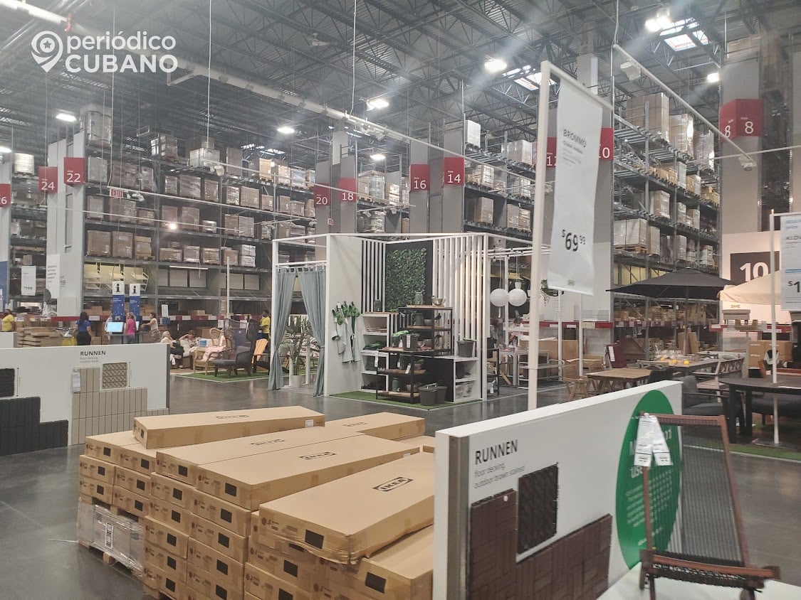 Un almacén de IKEA en EEUU.