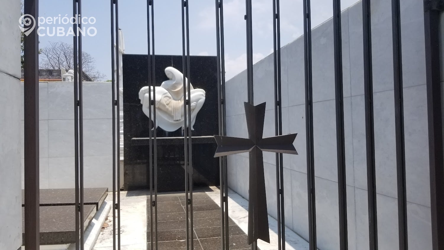 Imagen de una tumba en Cuba.