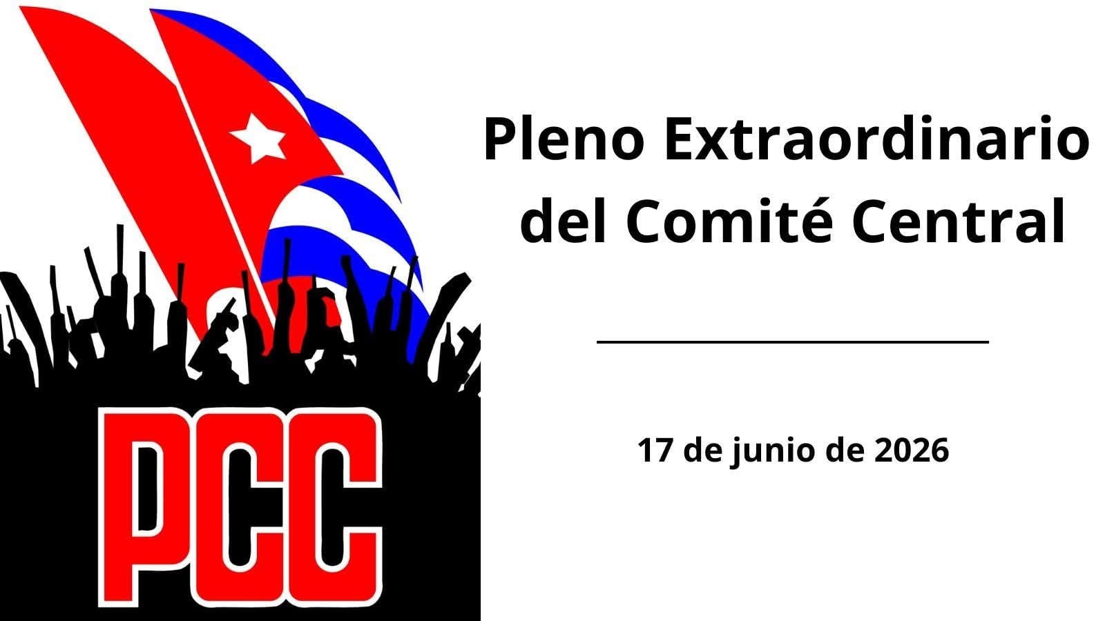 El PCC convoca pleno extraordinario en medio del peor momento de Cuba