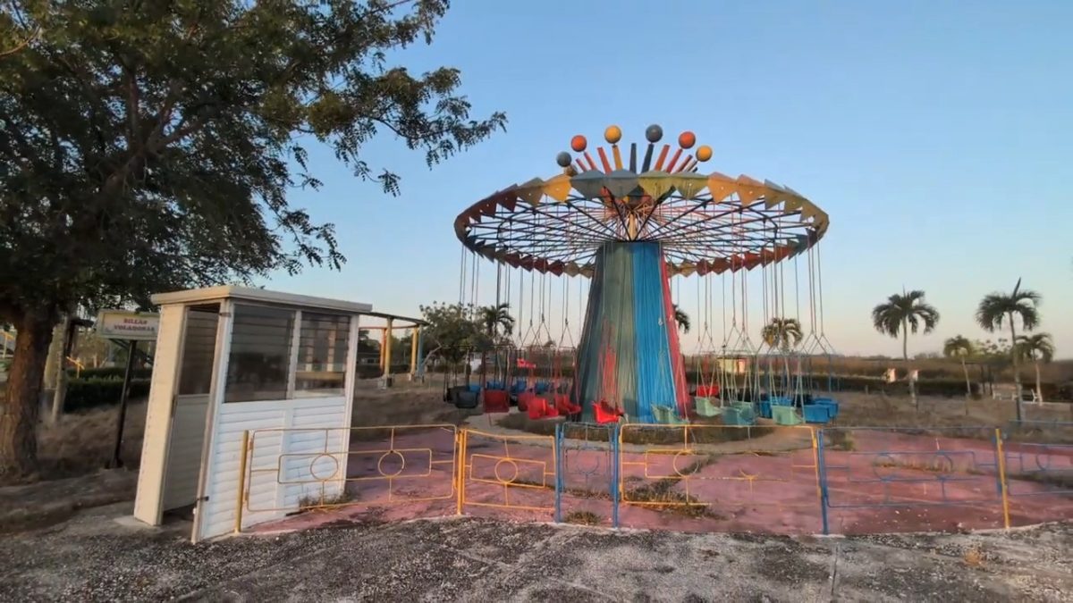 De símbolo de la infancia a espacio abandonado: denuncian deterioro del Parque Japonés en Holguín