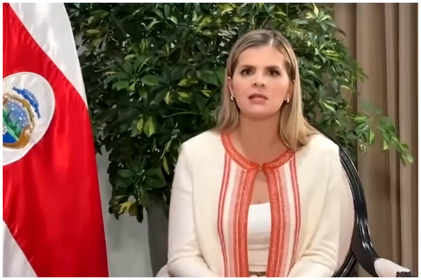 Laura Fernández, presidenta de Costa Rica.