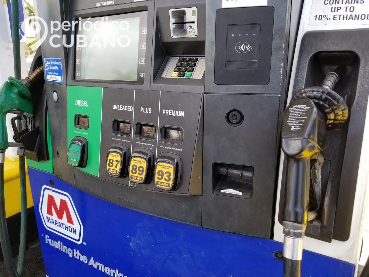 Gasolinera en el sur de Florida
