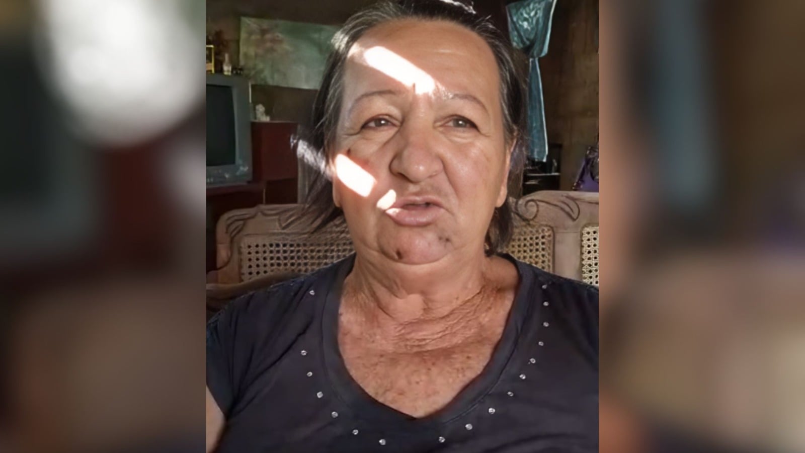 Anciana abandonada en Cuba necesita atención urgente