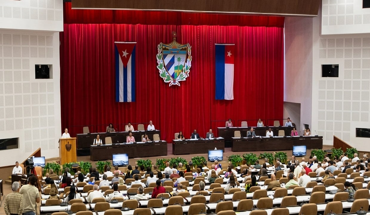 Sesión de la Asamblea Nacional de Cuba