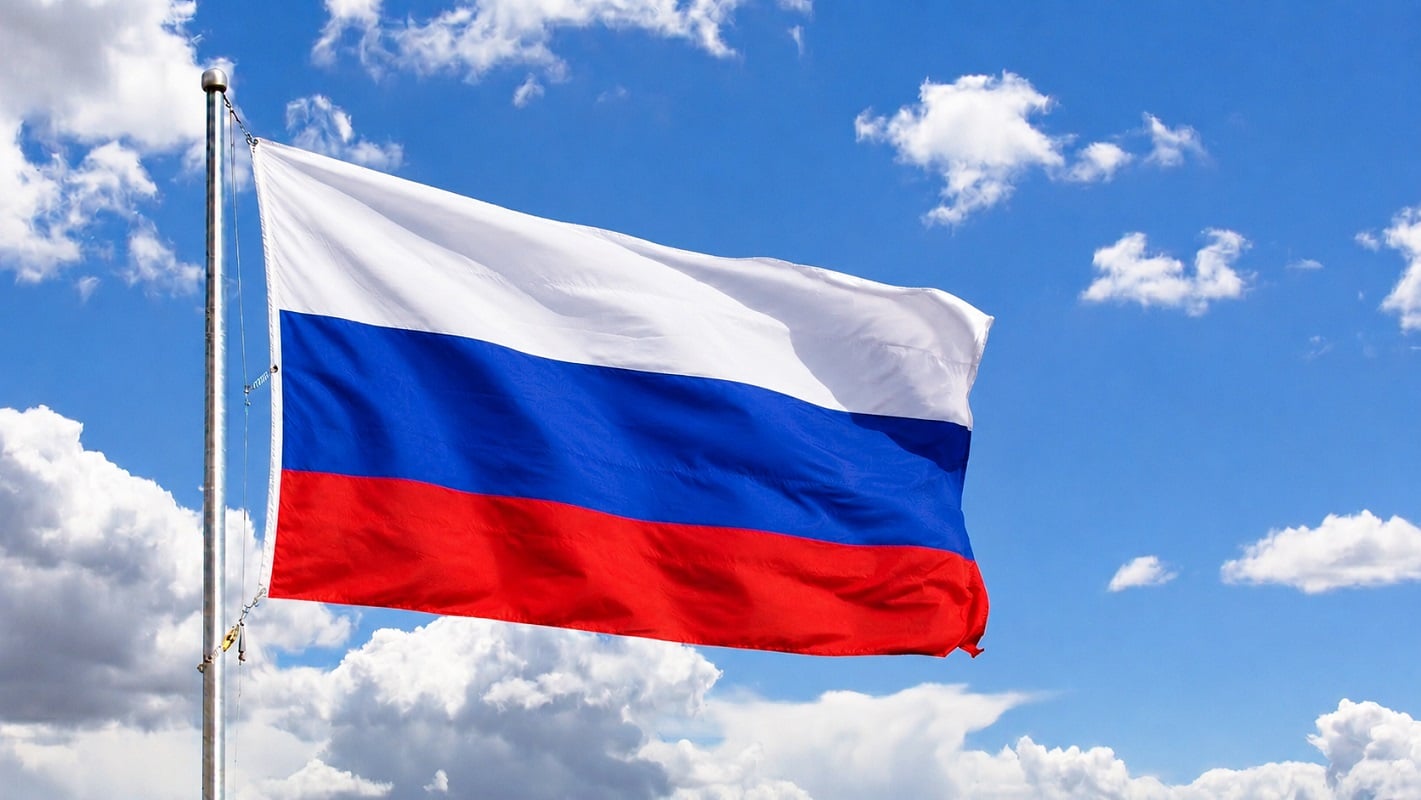 Bandera de Rusia.