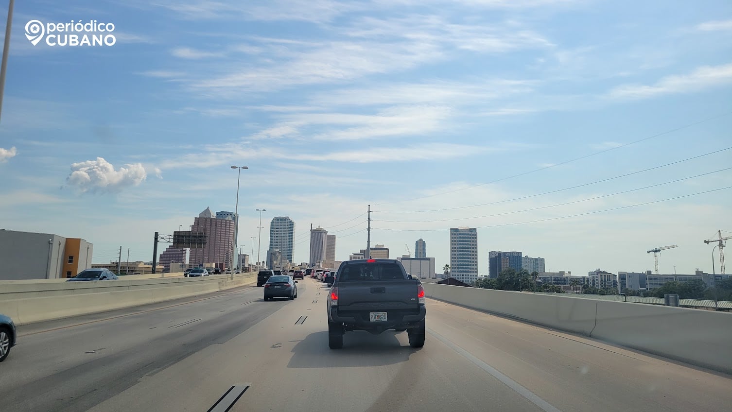 Imagen que muestra una carretera en Tampa, Florida.