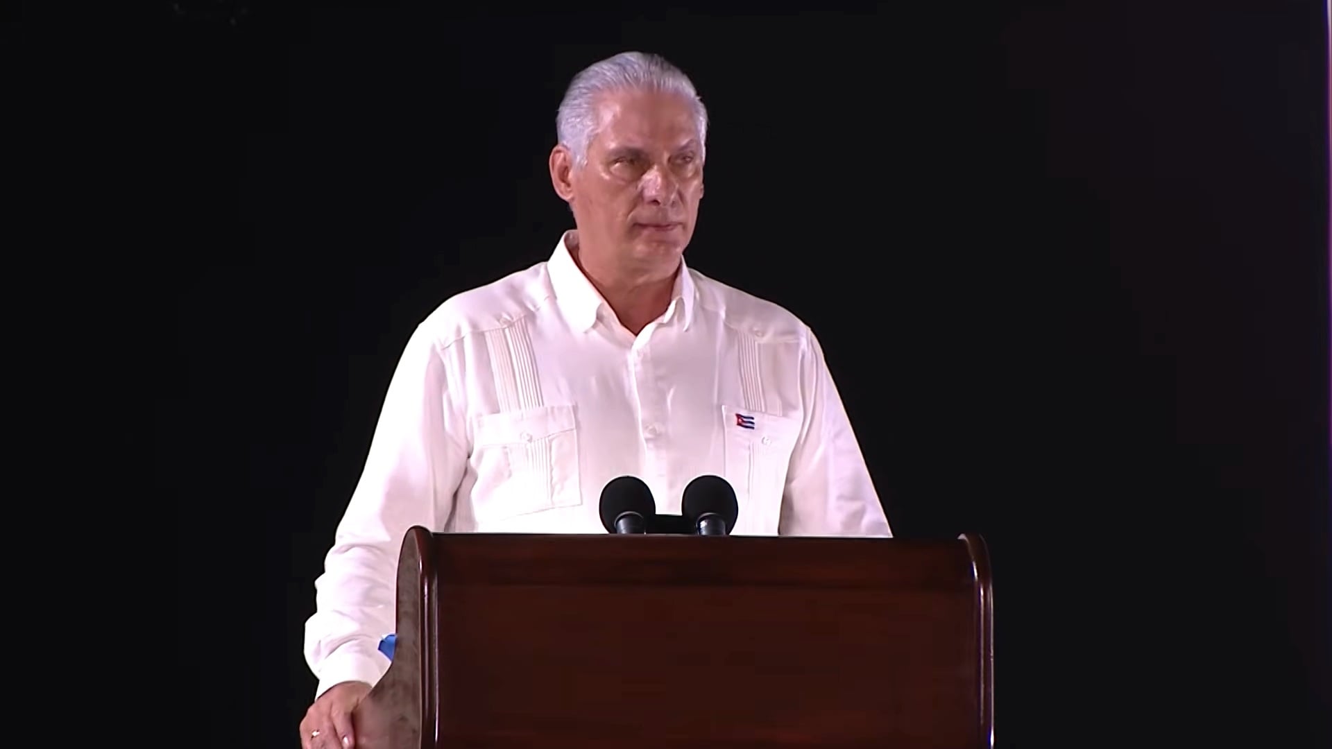 Miguel Díaz-Canel en el evento del 26 de Julio en Pinar del Río
