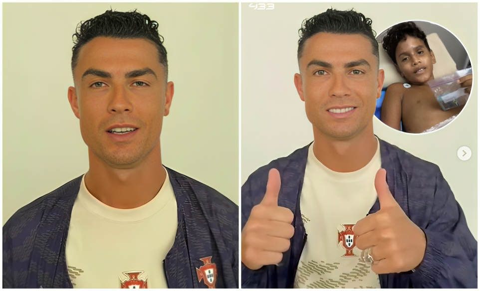 Cristiano Ronaldo envió mensaje a niño sobreviviente de tragedia en Venezuela