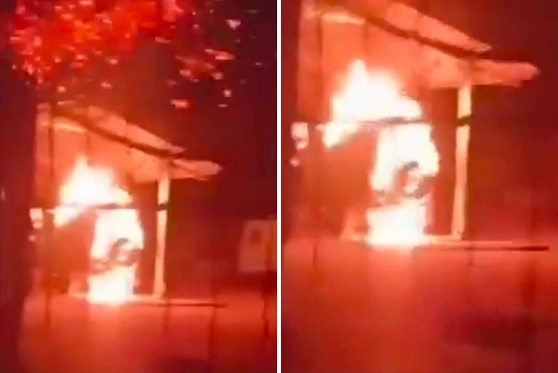 Cubanos prenden fuego a un centro de reclusión del MININT en Santiago