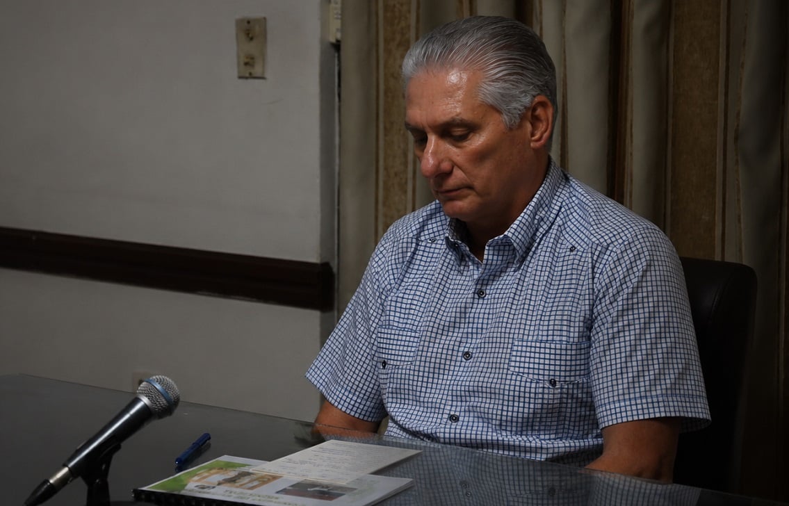 Imagen ilustrativa de Miguel Díaz-Canel.