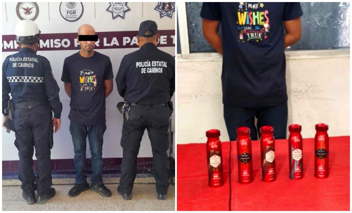 Imagen del cubano detenido.