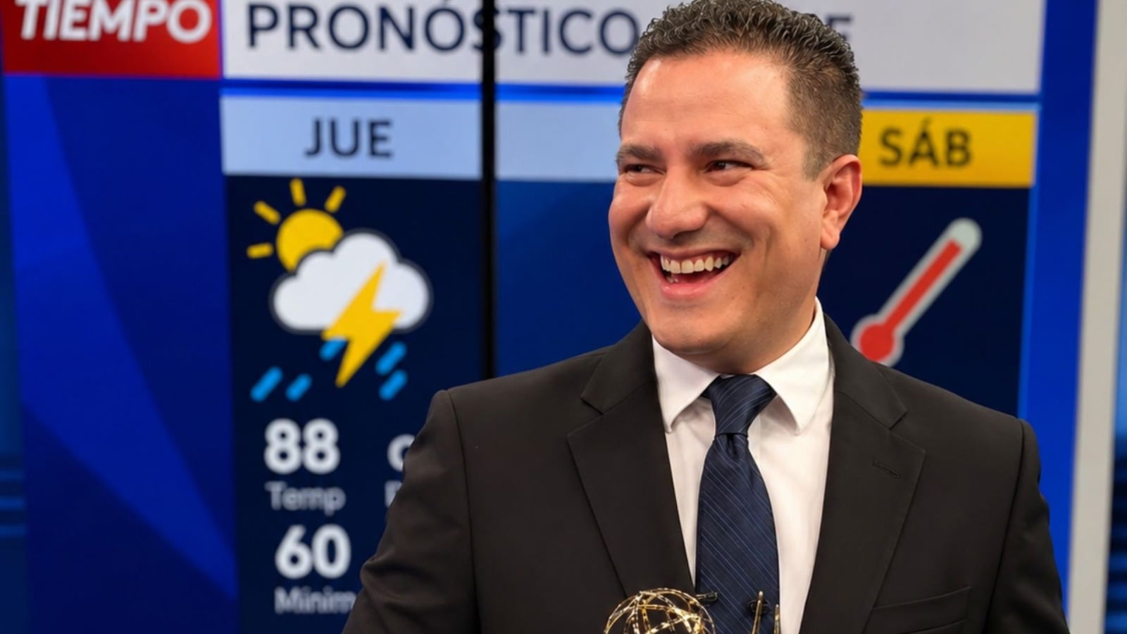 El meteorólogo cubano Daynier Escalante conquista un premio Emmy