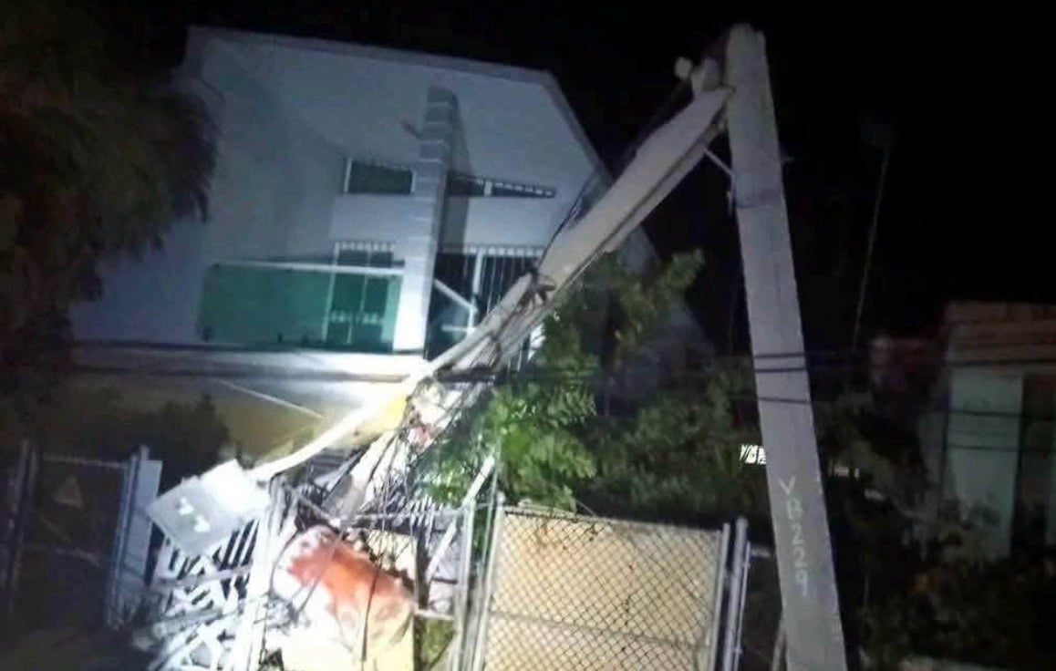 Fuerte tornado causa destrozos en Varadero