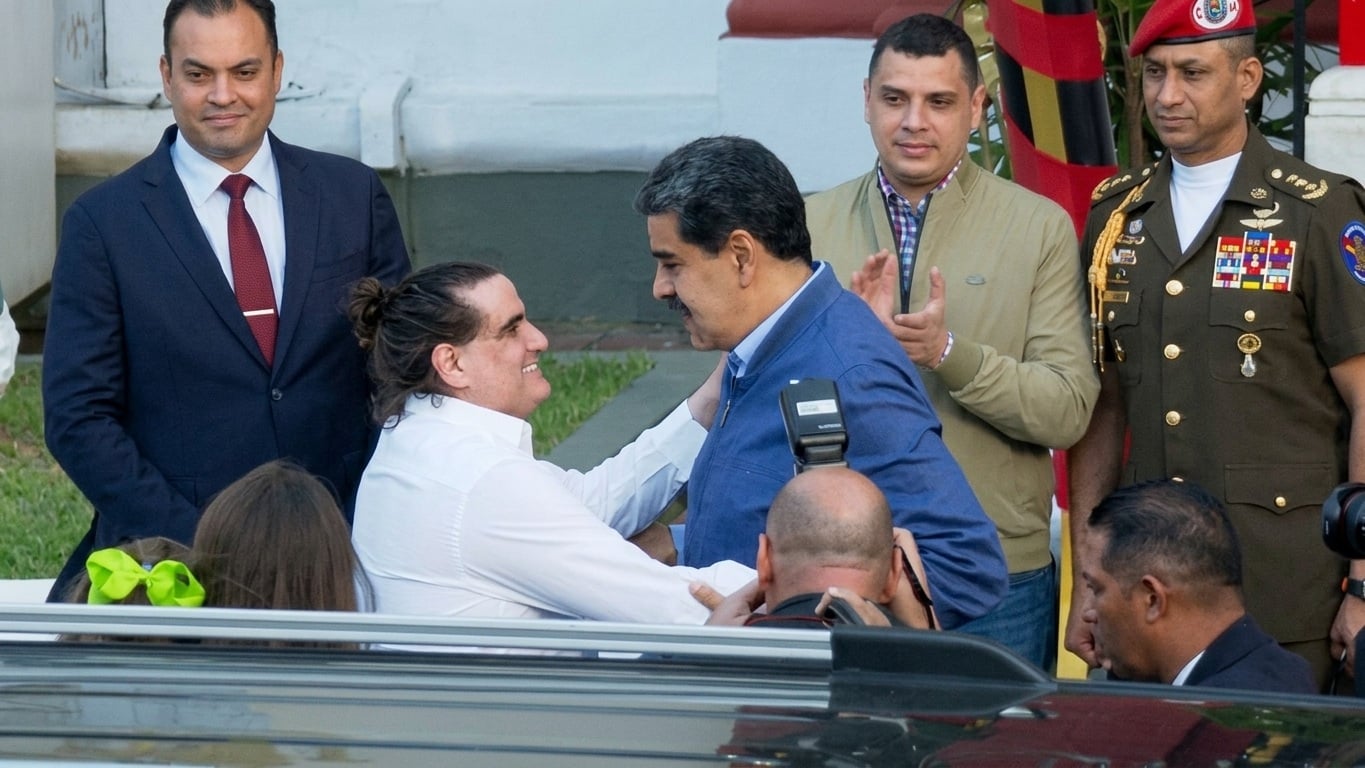 Nicolás Maduro y Alex Saab en un reencuentro en Florida