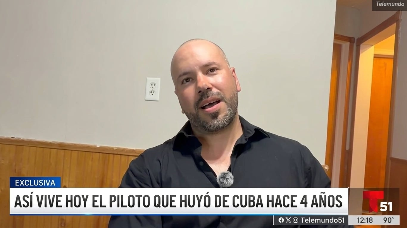 La nueva vida de Rubén Martínez el piloto que escapó de Cuba a bordo de una avioneta en 2022
