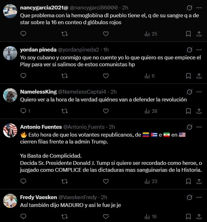 El pueblo rechazó el llamado de Díaz-Canel. (Captura de pantalla © Mario J. Pentón-Twitter)