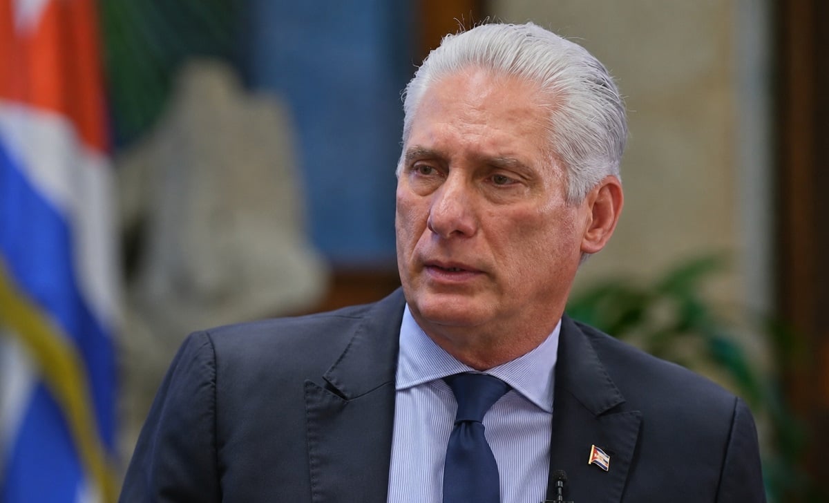 Imagen ilustrativa del presidente de Cuba, Miguel Díaz-Canel.