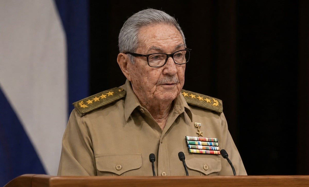 Imagen de referencia del expresidente cubano Raúl Castro.